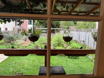 View while washing dishes!