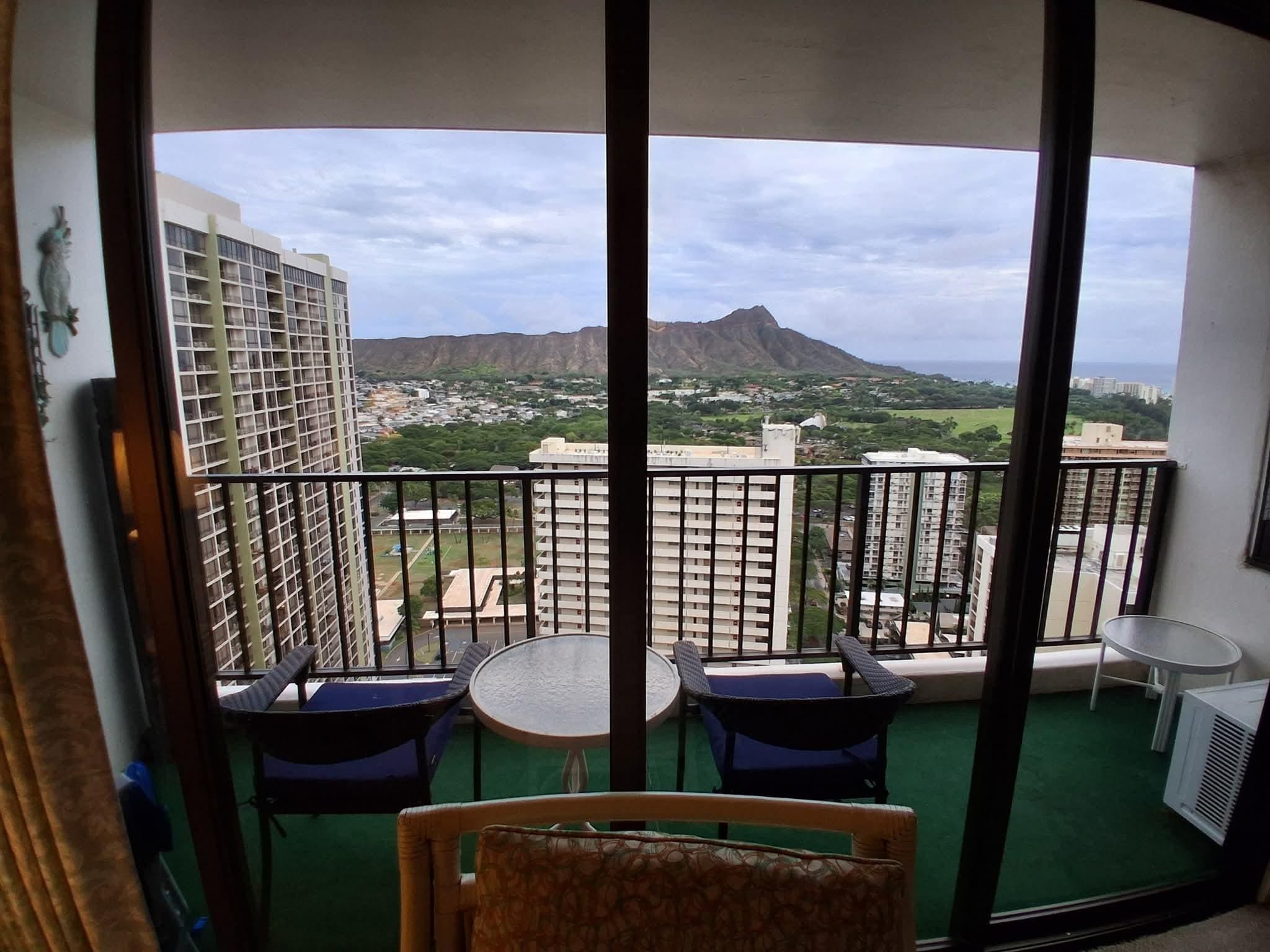 Veiw from living room window of Diamondhead.
