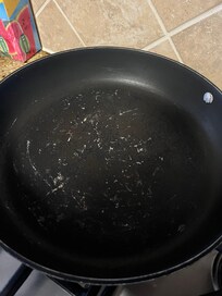 Scratched up pans