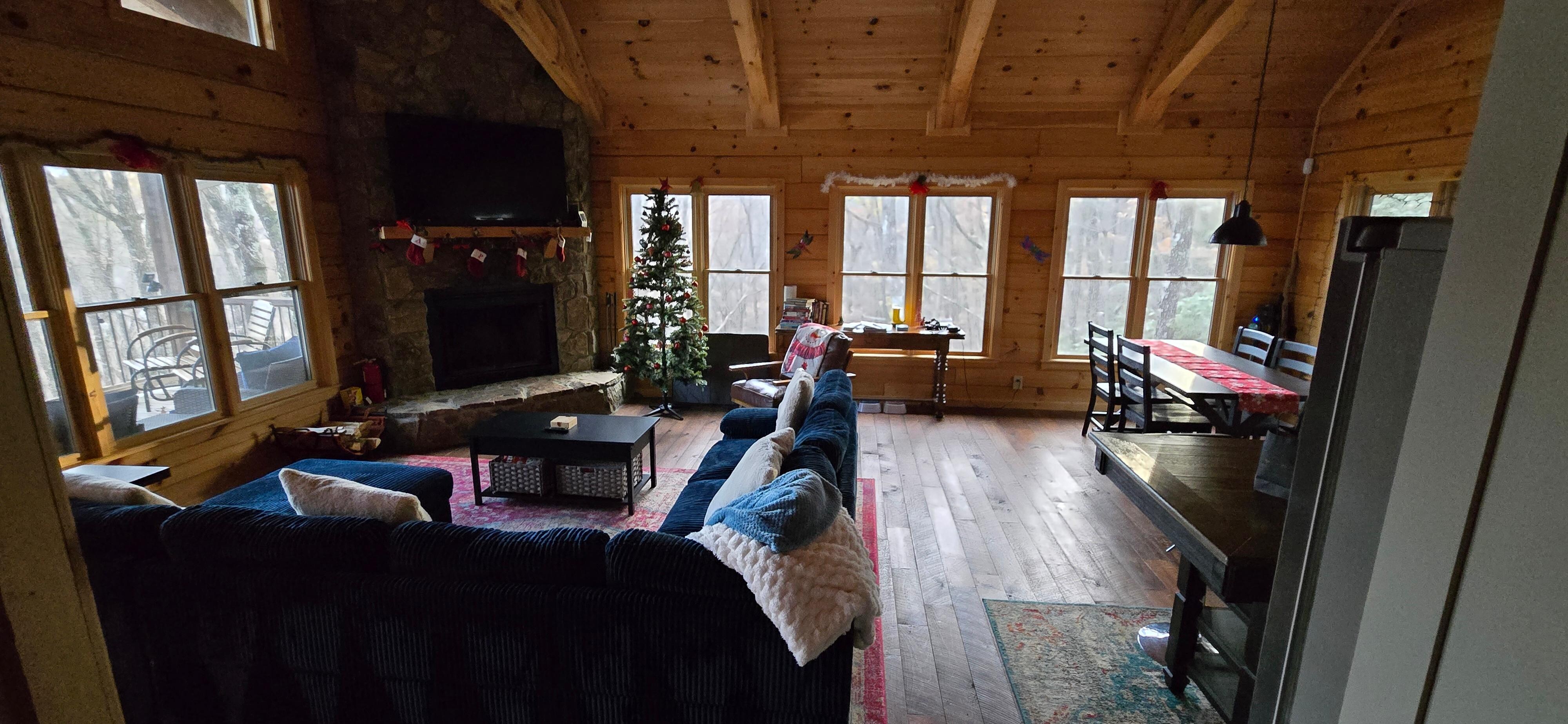 Comfortable and clean Cabin. 