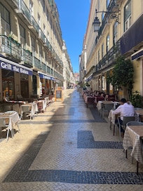 Our hotel street