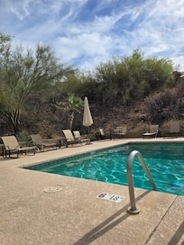 Adults only pool near the casitas.