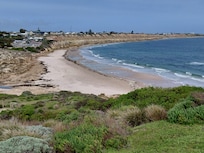 The Port Willunga coast near this property.