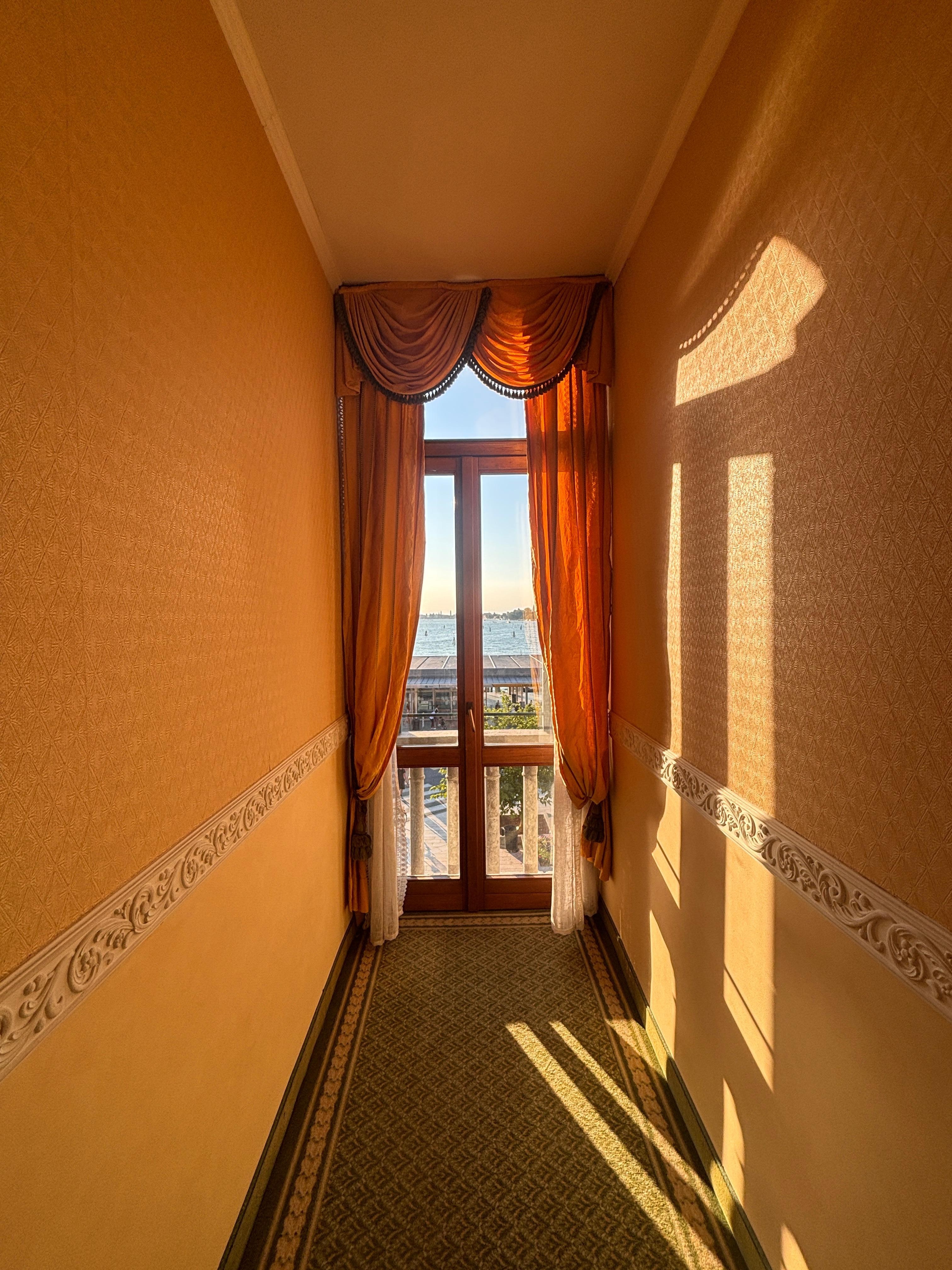 The window on our floor was so picturesque
