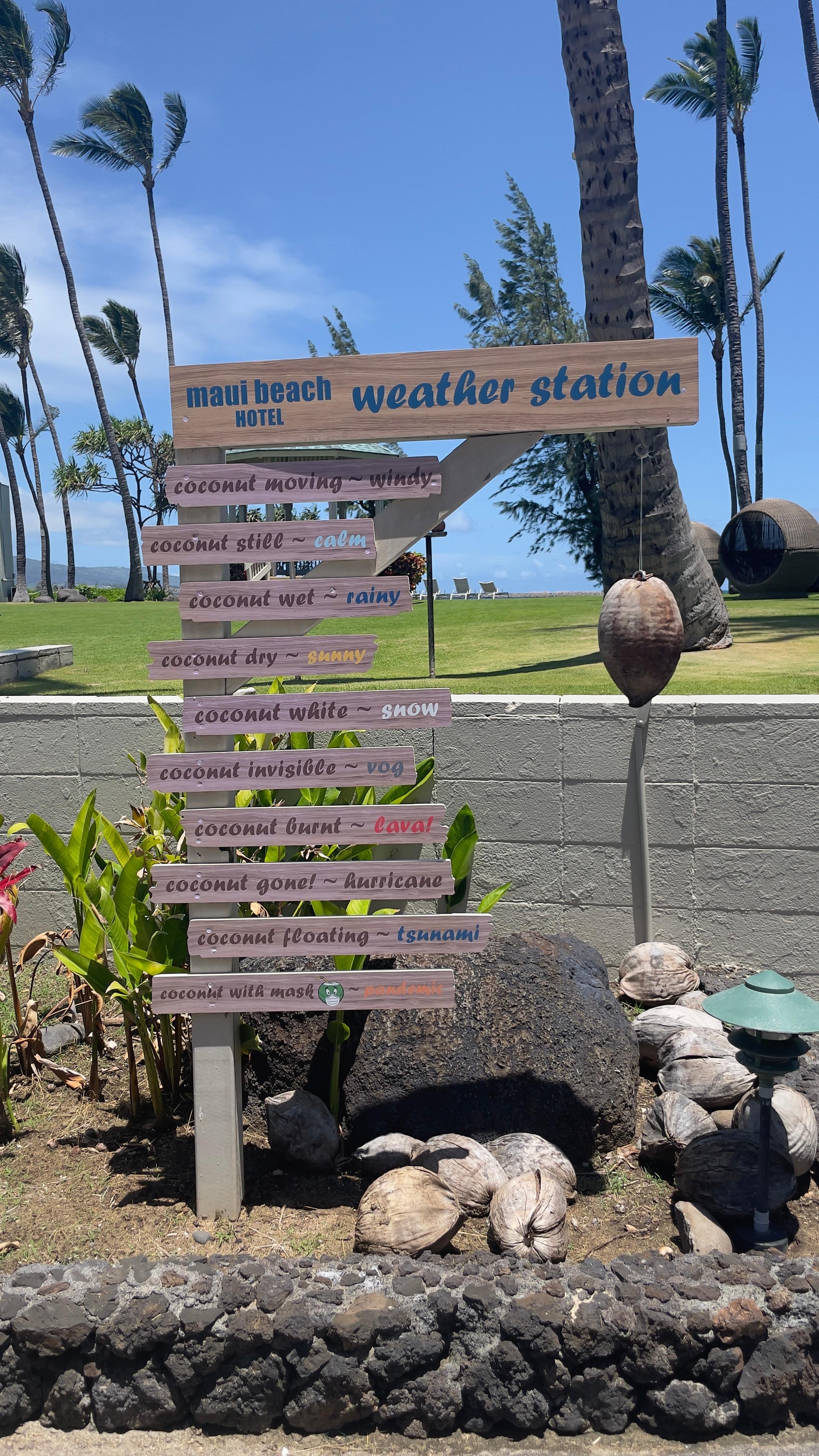 Outside the lobby to the waterfront.