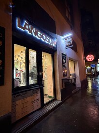 Nice and cheap langosom close to the hostel.