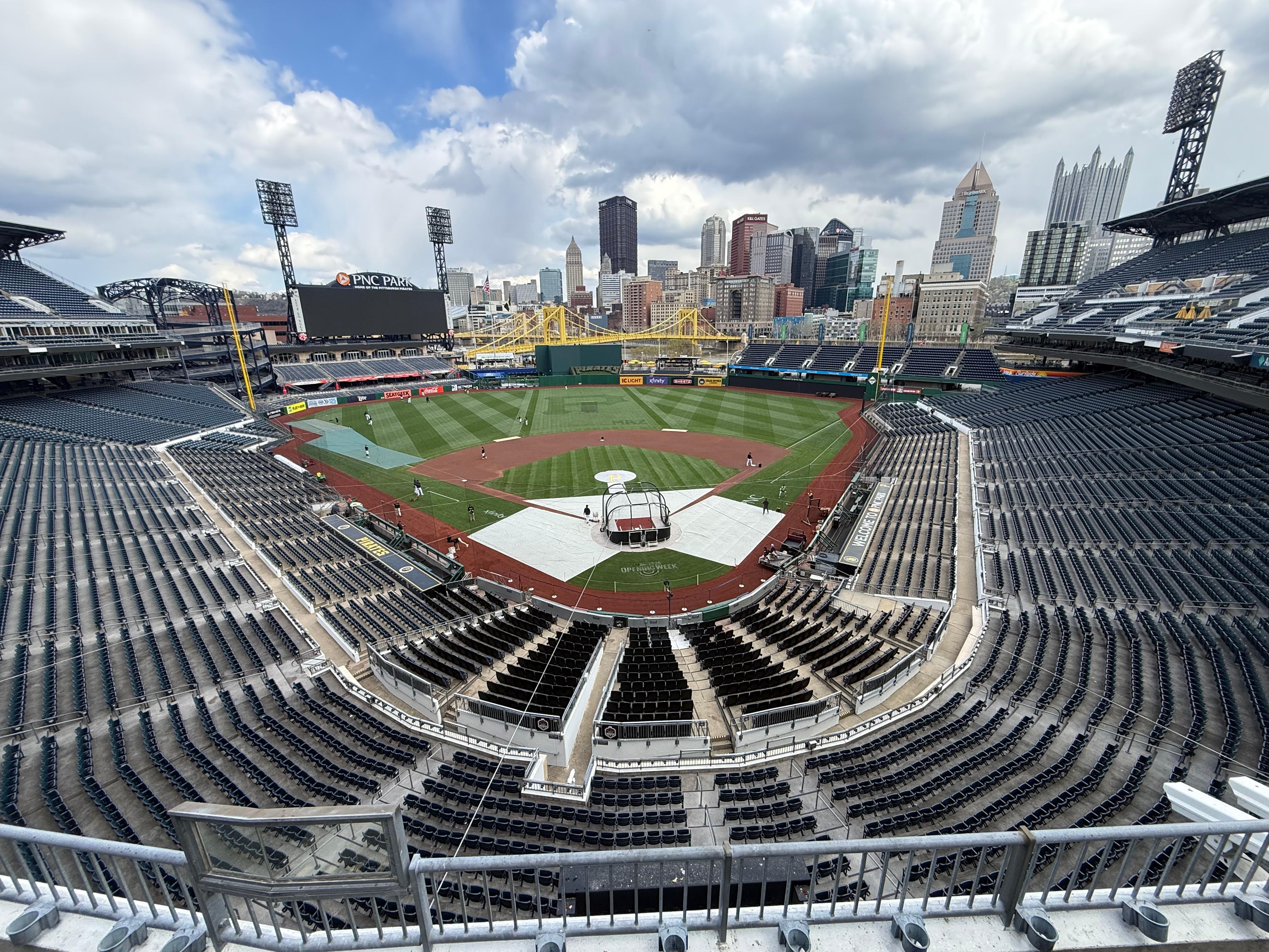 This close to PNC Park