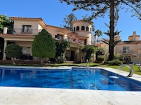 Pool area
