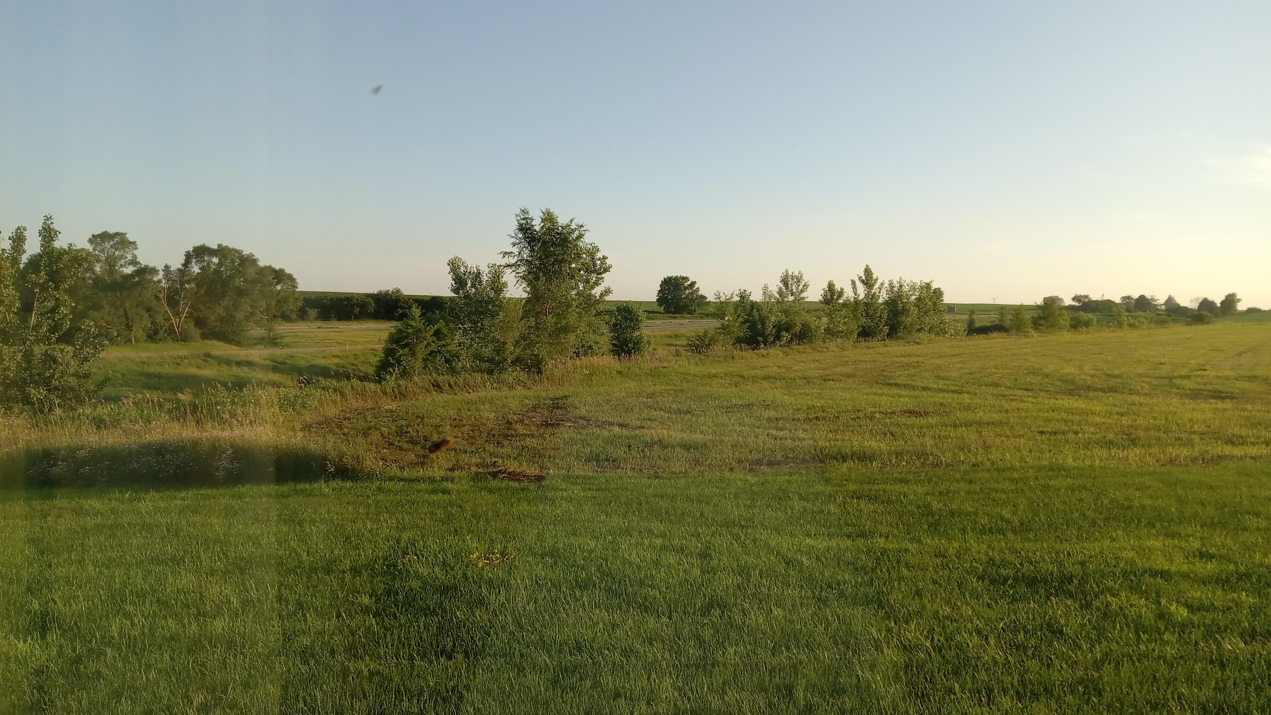 Evening view from our window