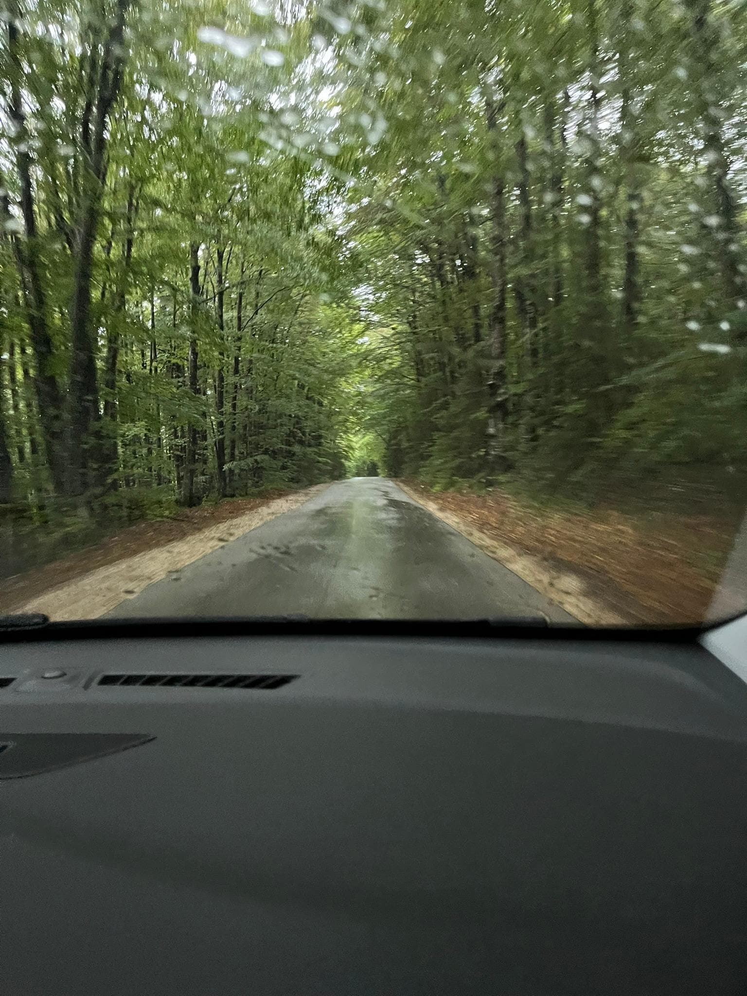 Driving to Villa Prica