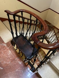 Classy stairs (although there is a lift as well)