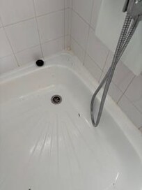 Zweite Dusche