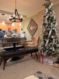 Decorations really made it feel like Christmas!