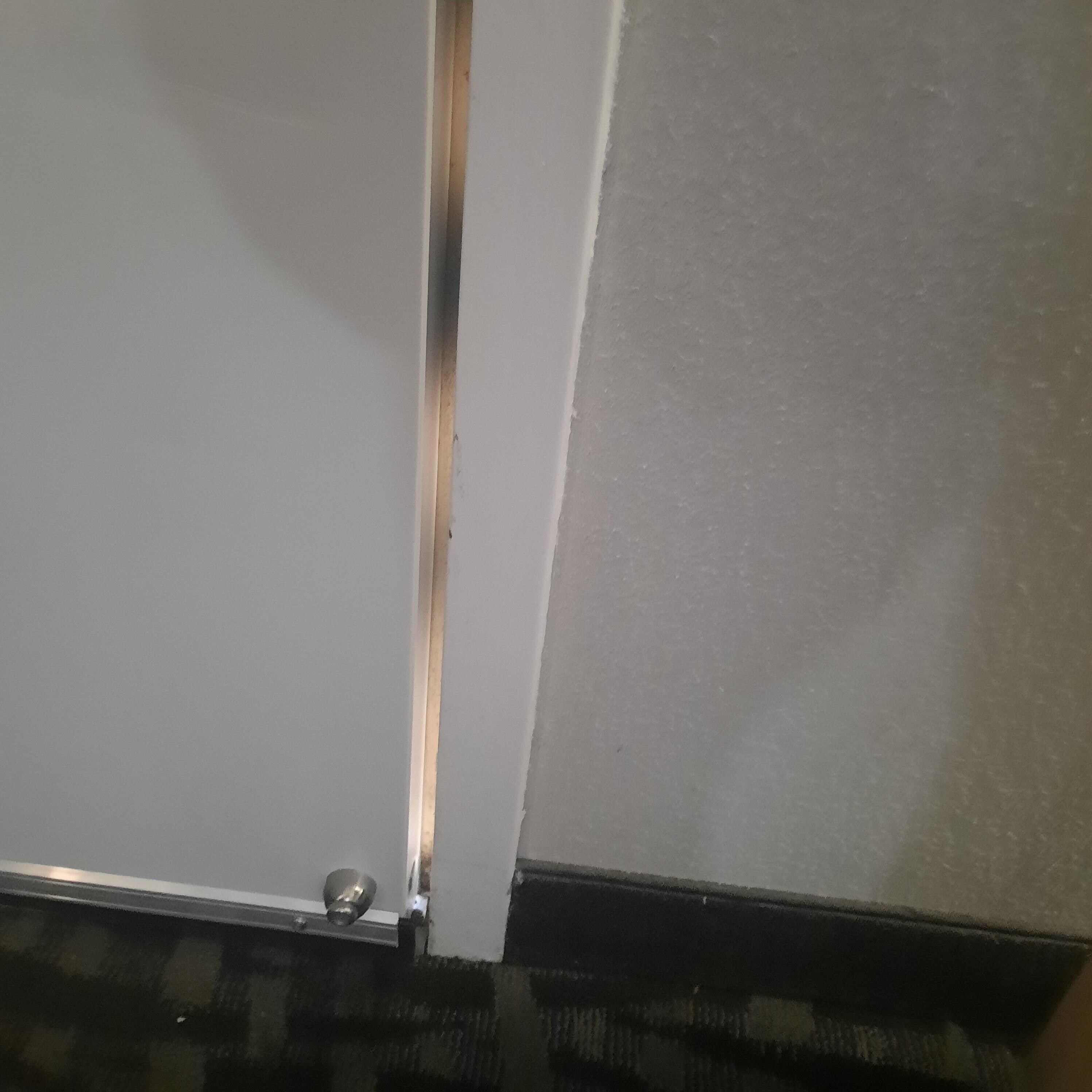 Photo of door when shut