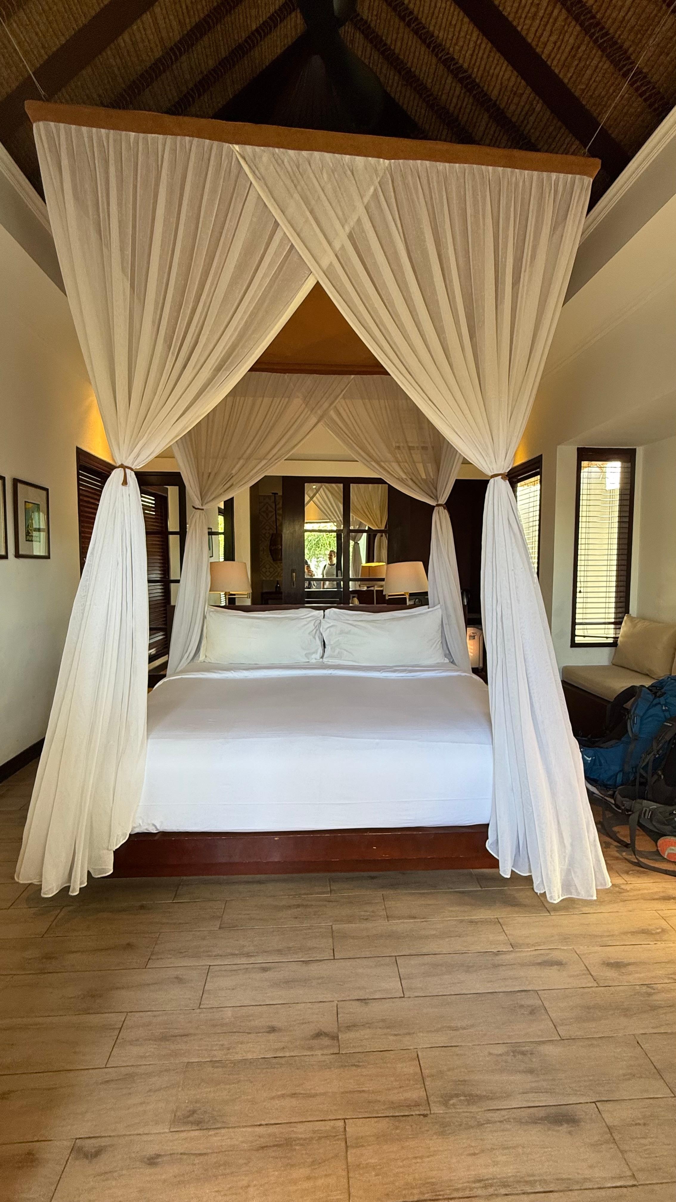 Interior of the villa