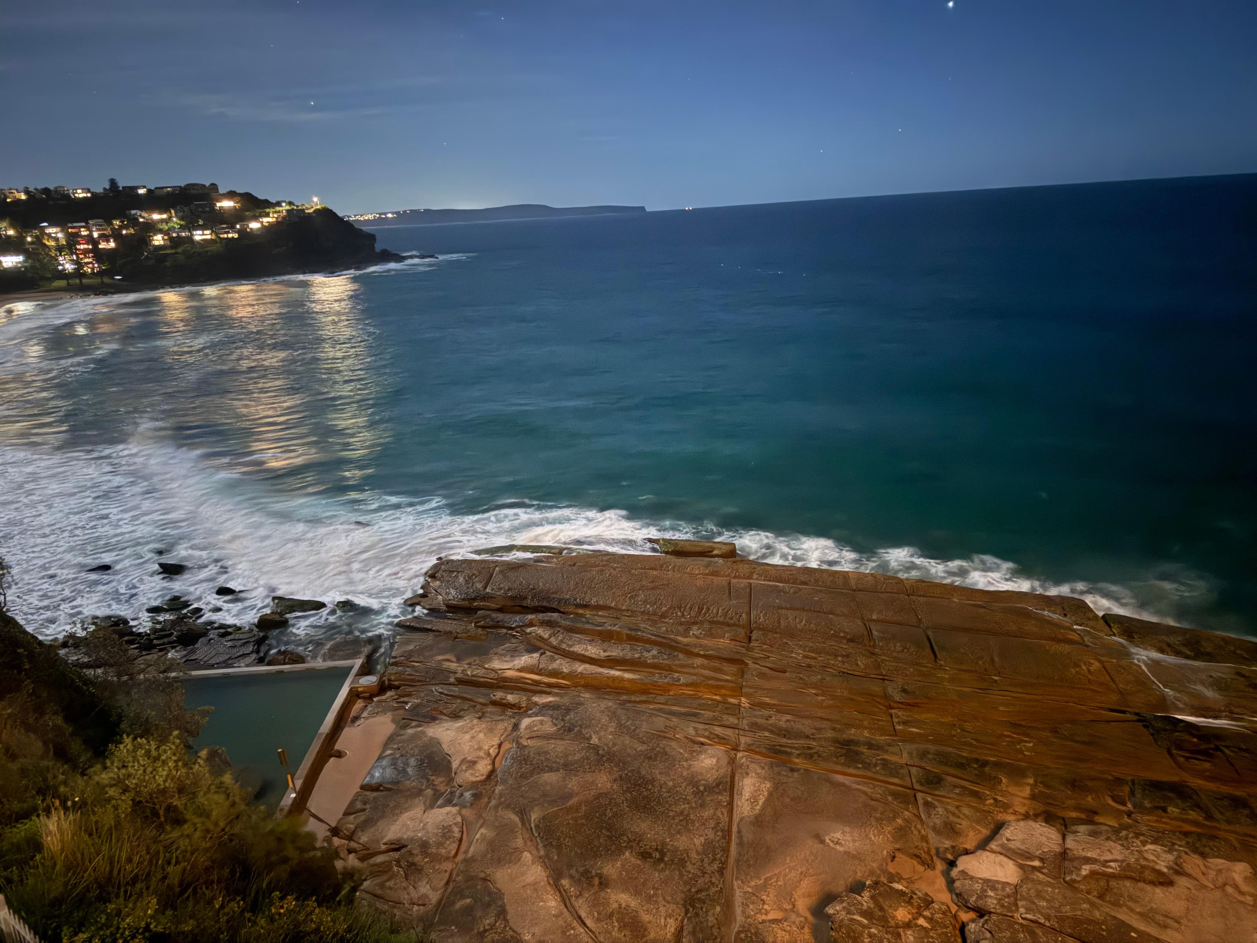 I would never tire of watching the sea and weather change