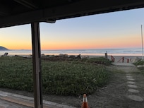 View from room 16. Early morning sunrise.