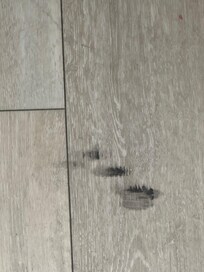 smears on walls