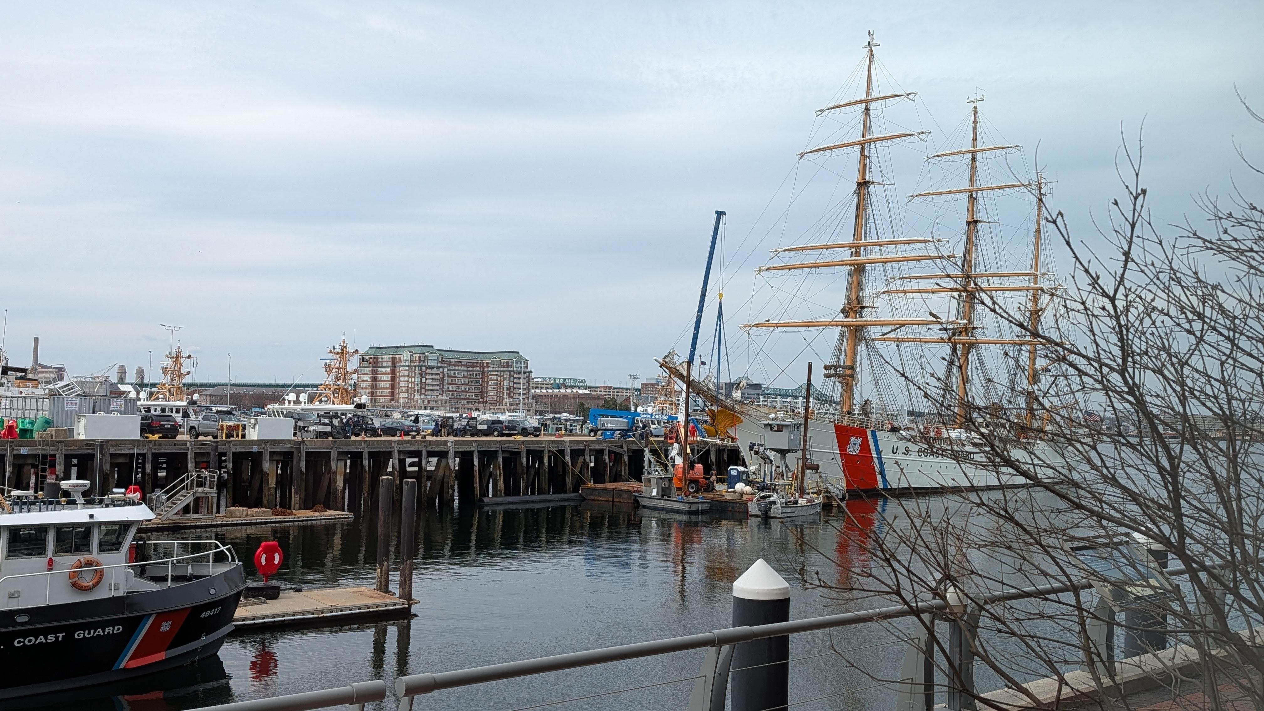 View from the lobby where I am working as I've now checked out. 