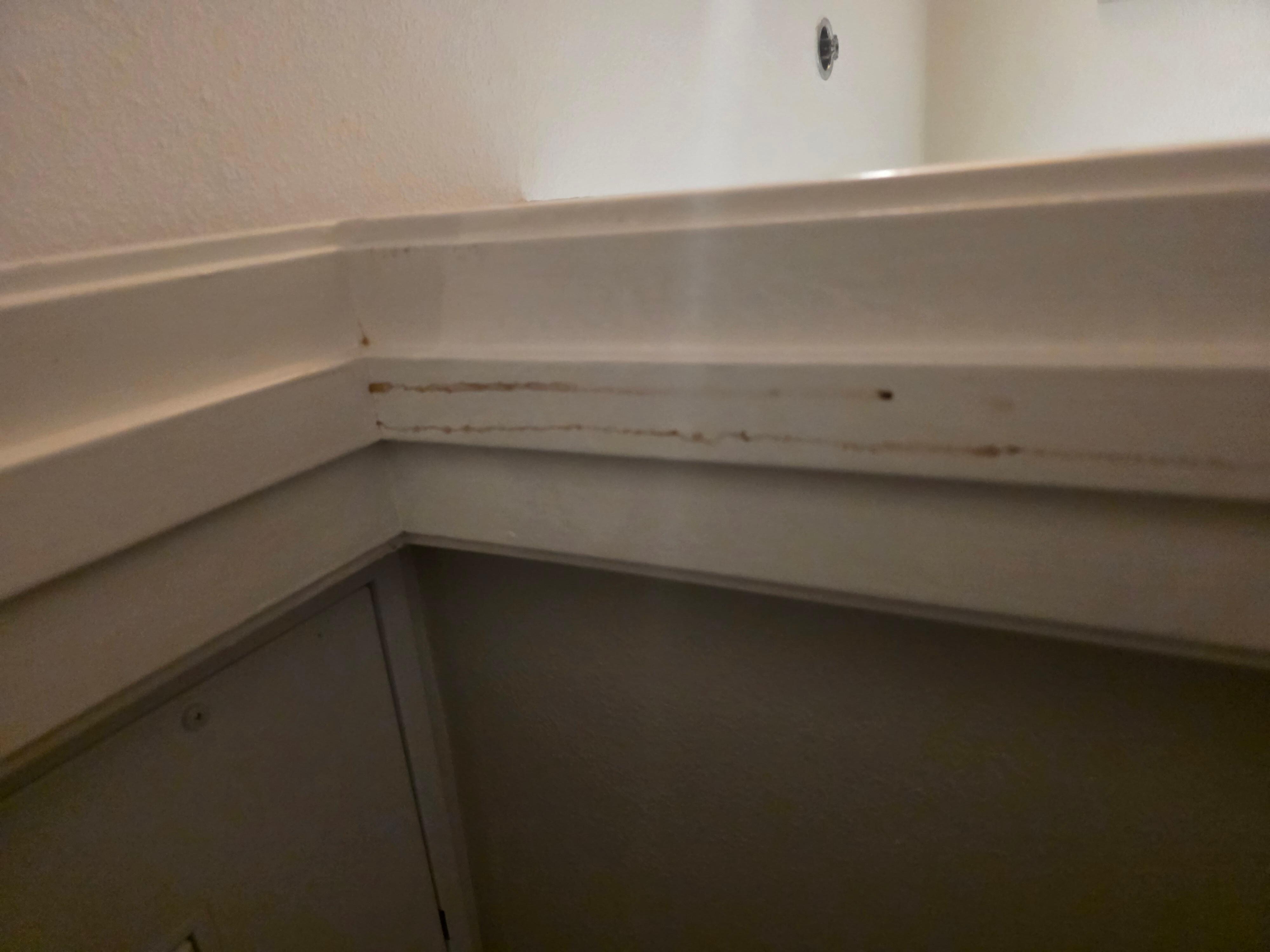 Dirty door frames
