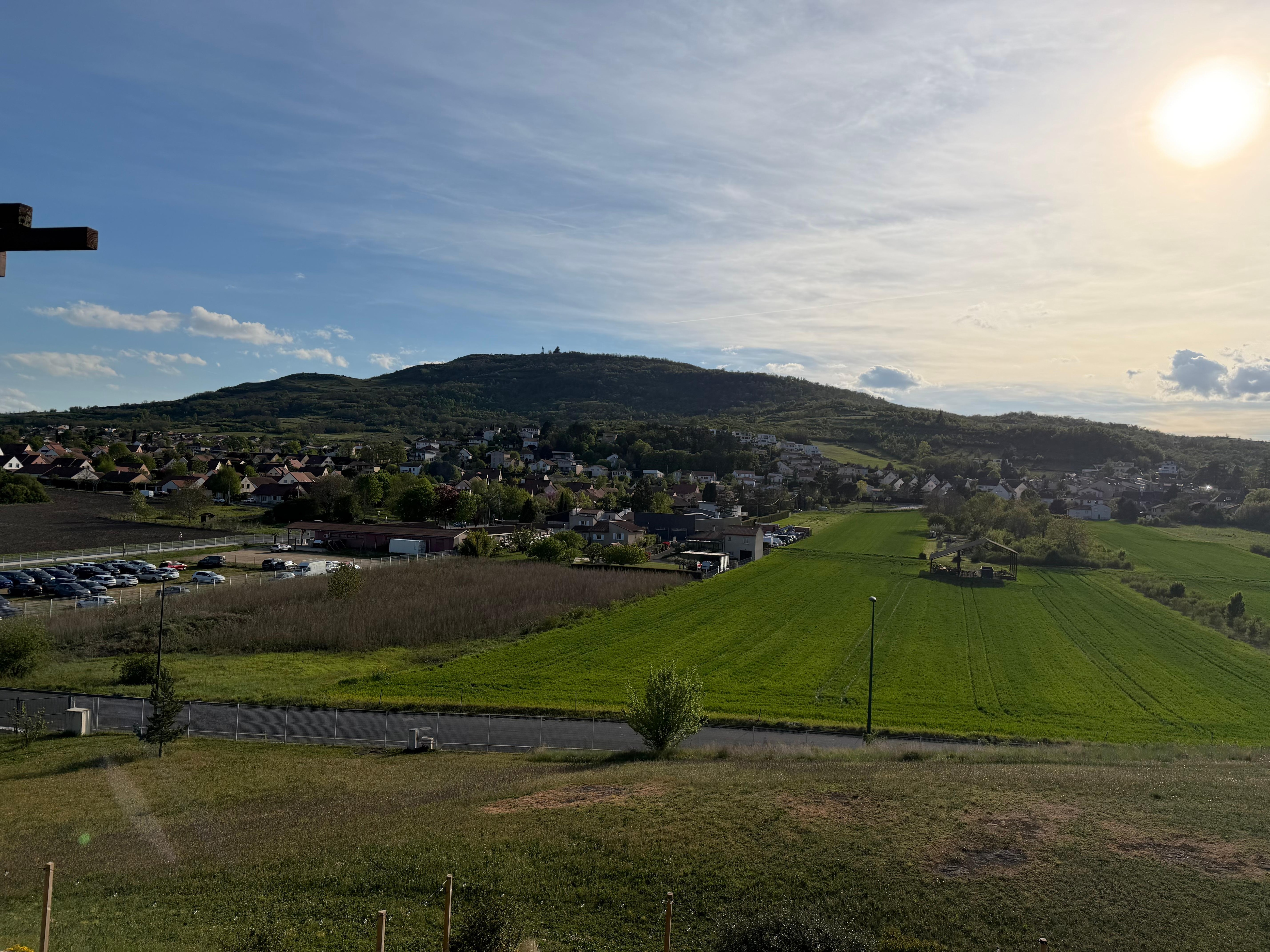 La vue de notre balcon, 