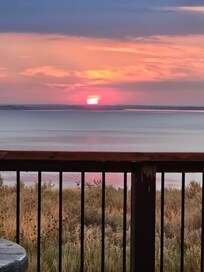 Sunset from the deck.