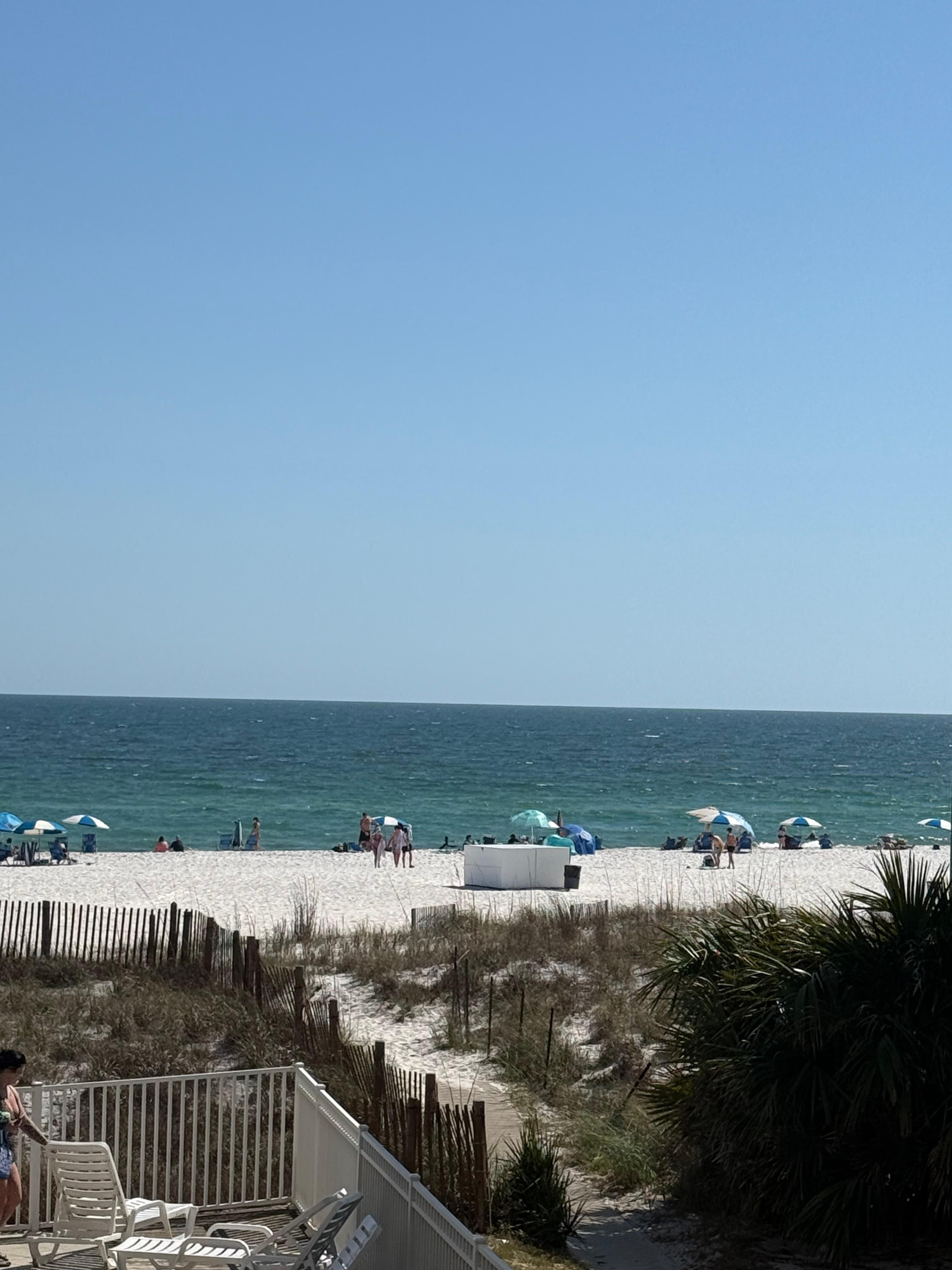 View from deck to Gulf. 
