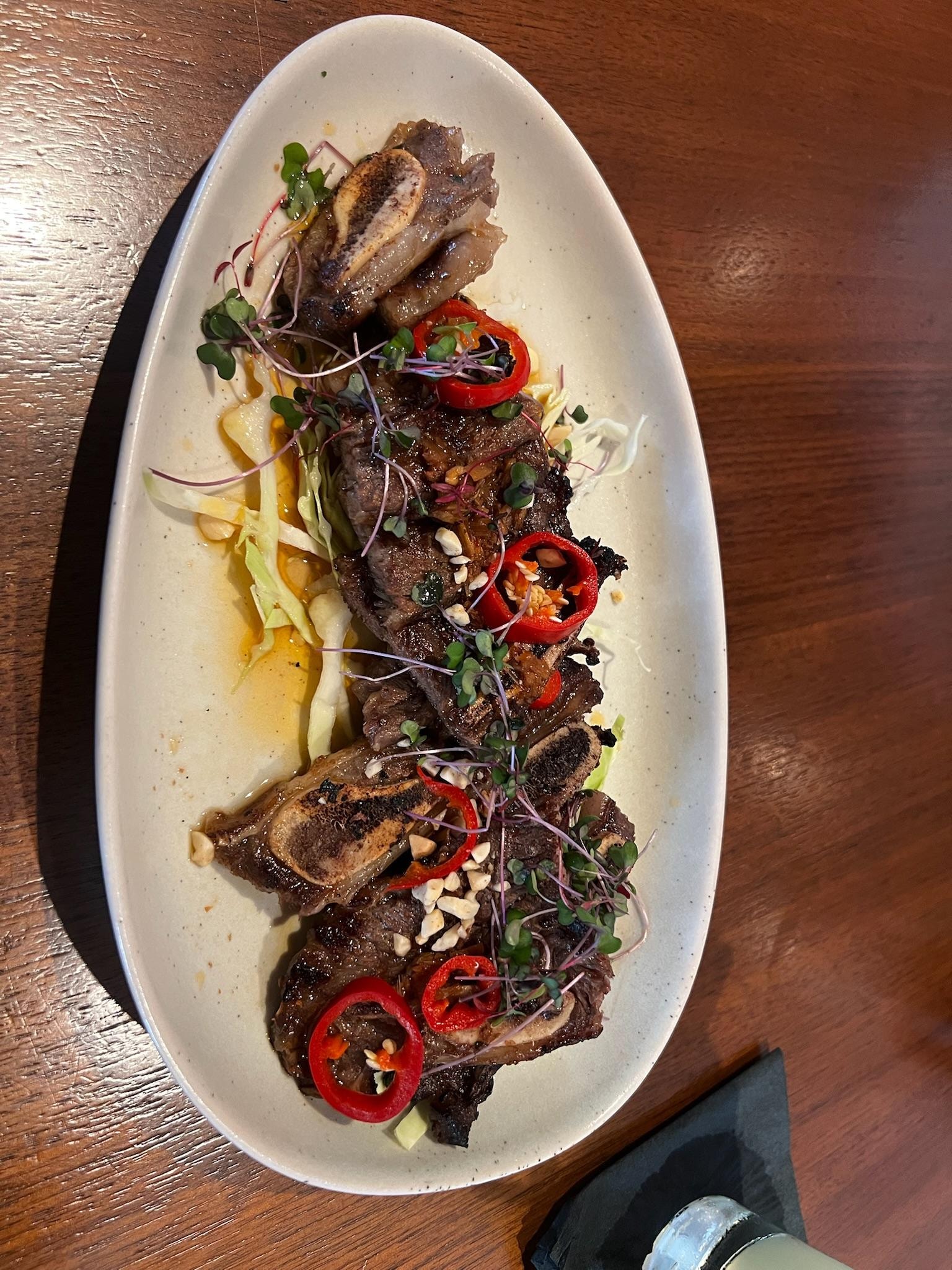 Breakfast at Redfish restaurant