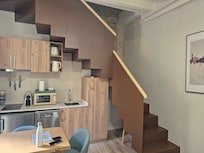 Downstairs in the duplex