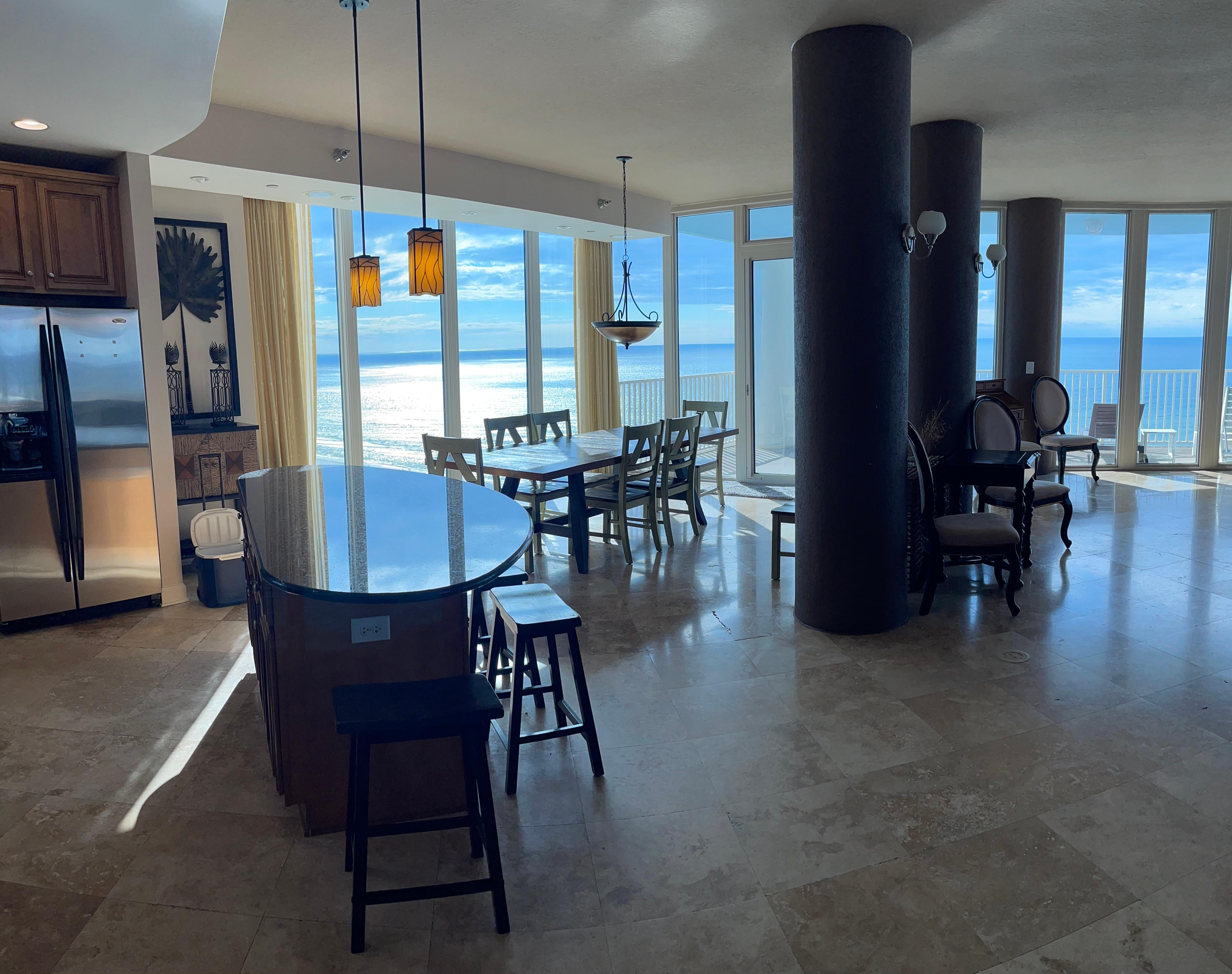 View from living area