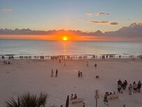 Best sunset view from the balcony