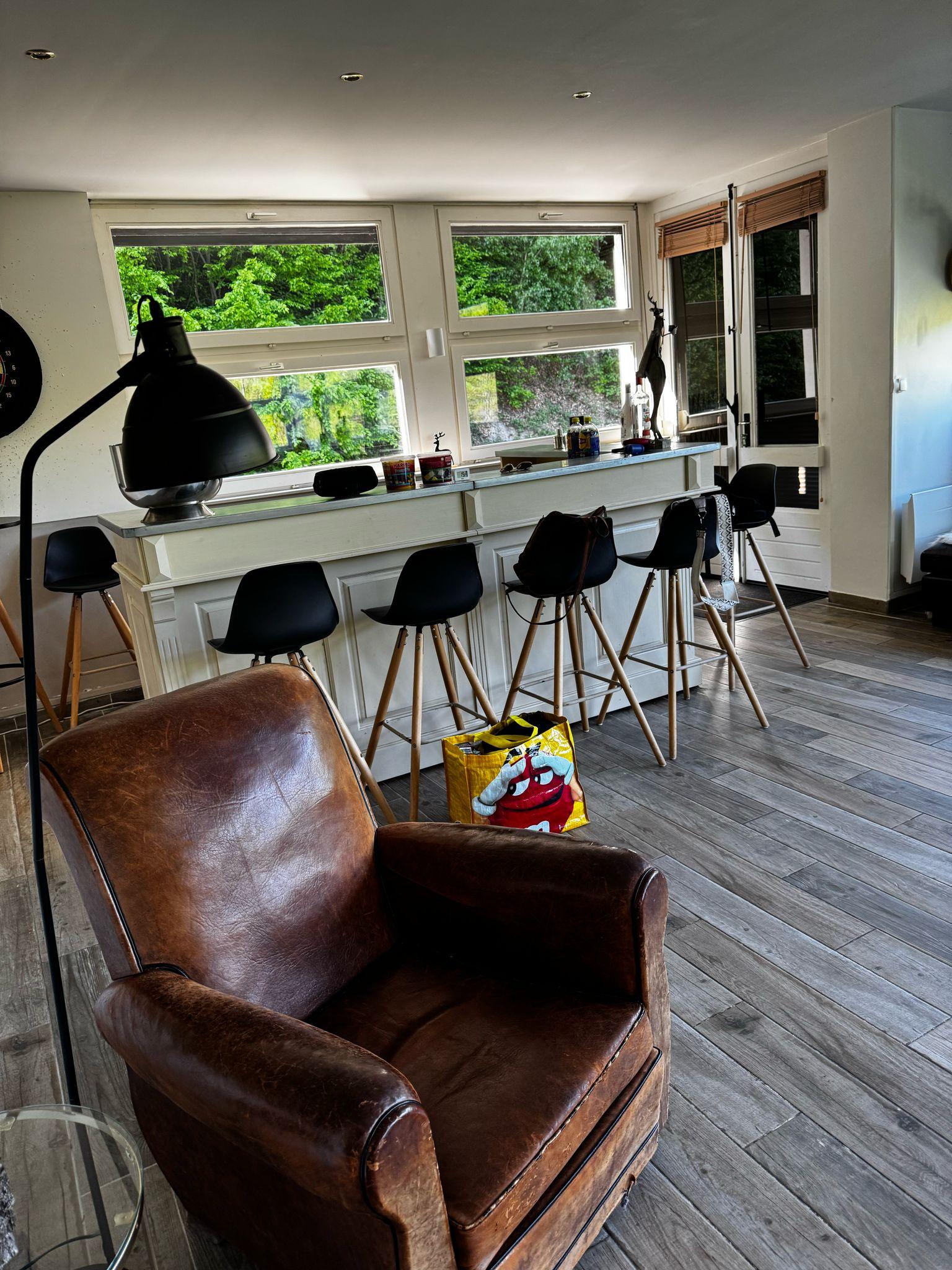 Bar in the living room