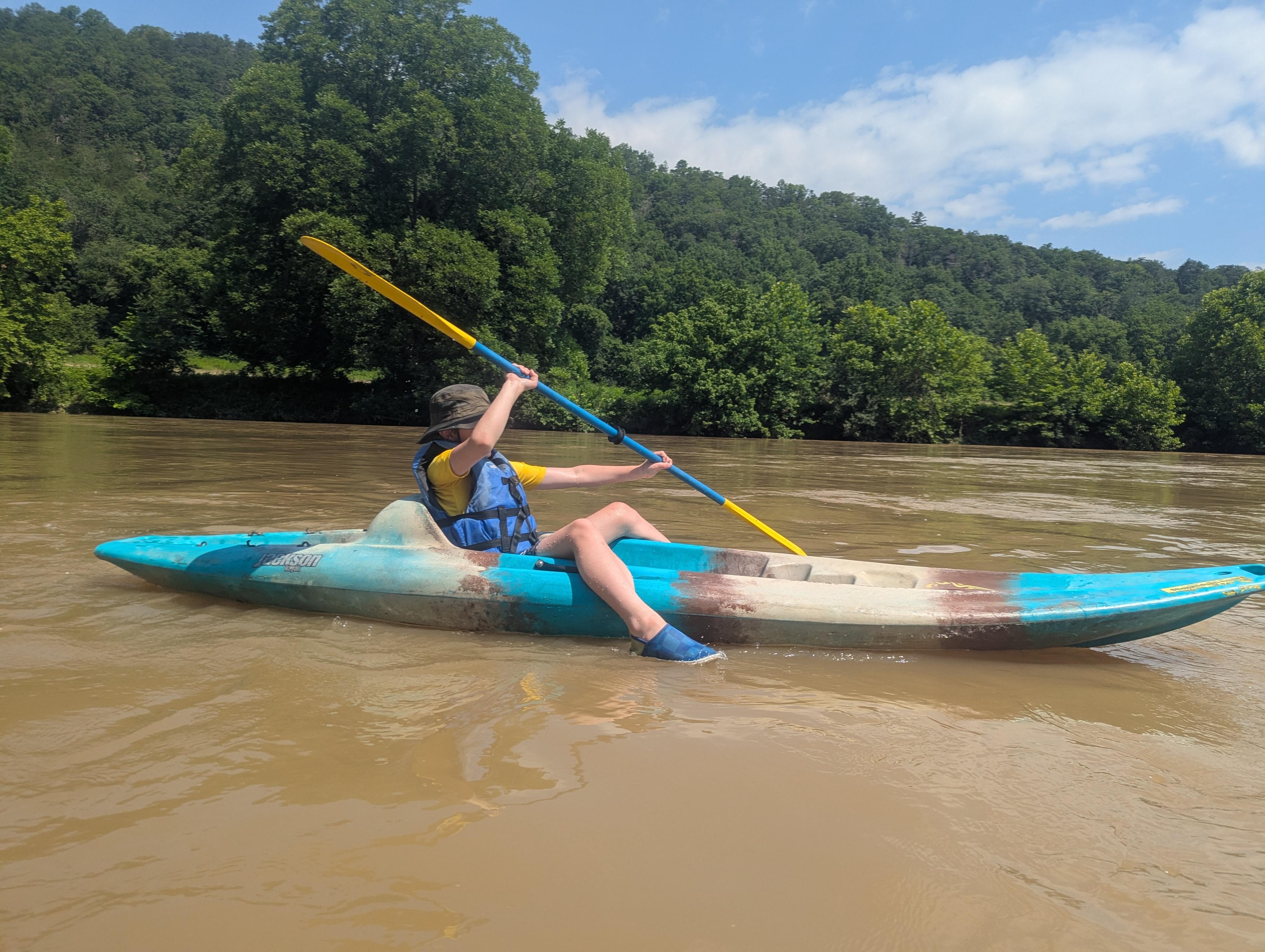 After a big rain on Southern Fork