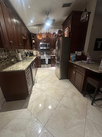 The kitchen that is the center of the house