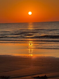 Sunrise surf side beach