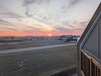 Sunset from the deck