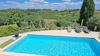 Gorgeous pool and that view!