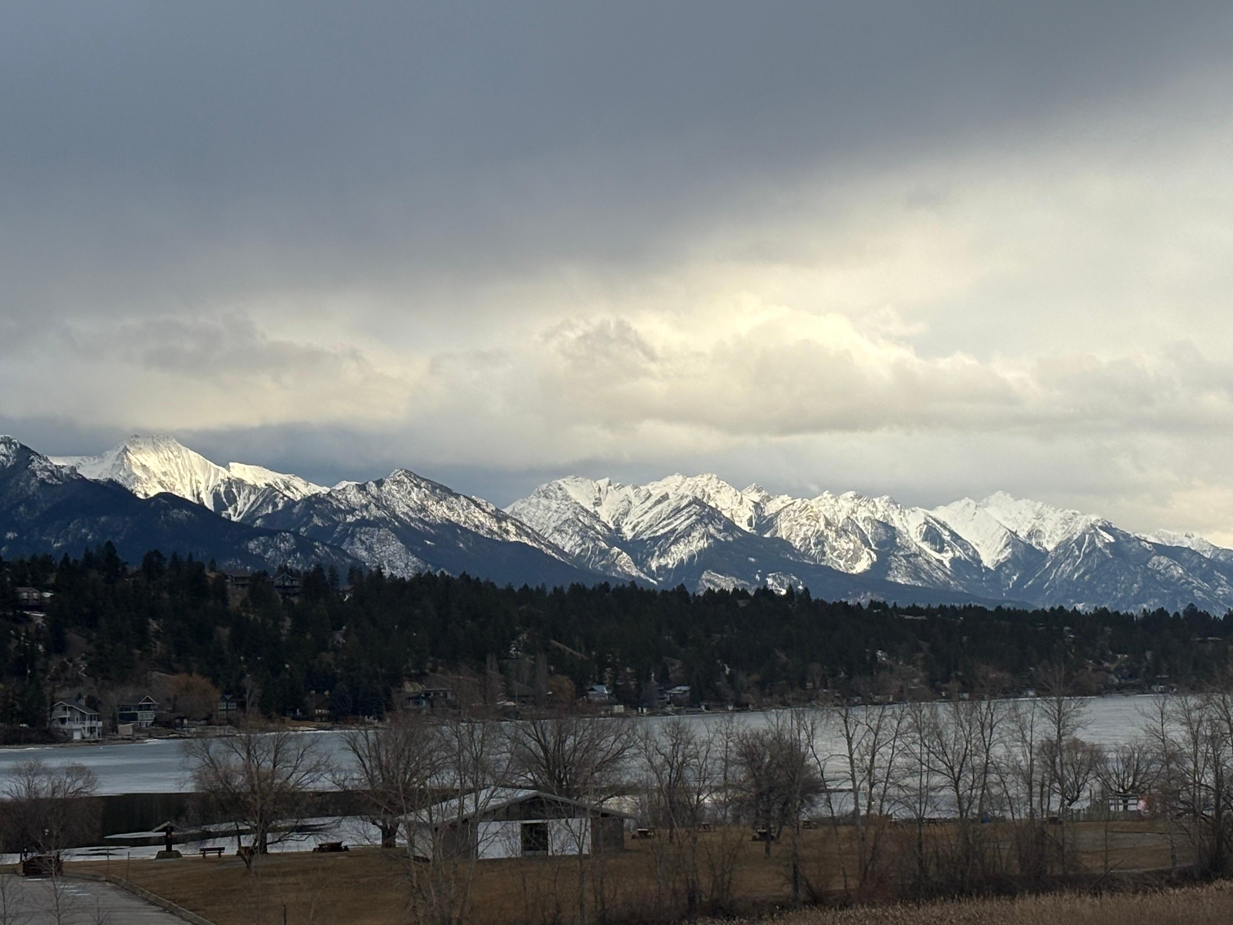 View from deck and living room 