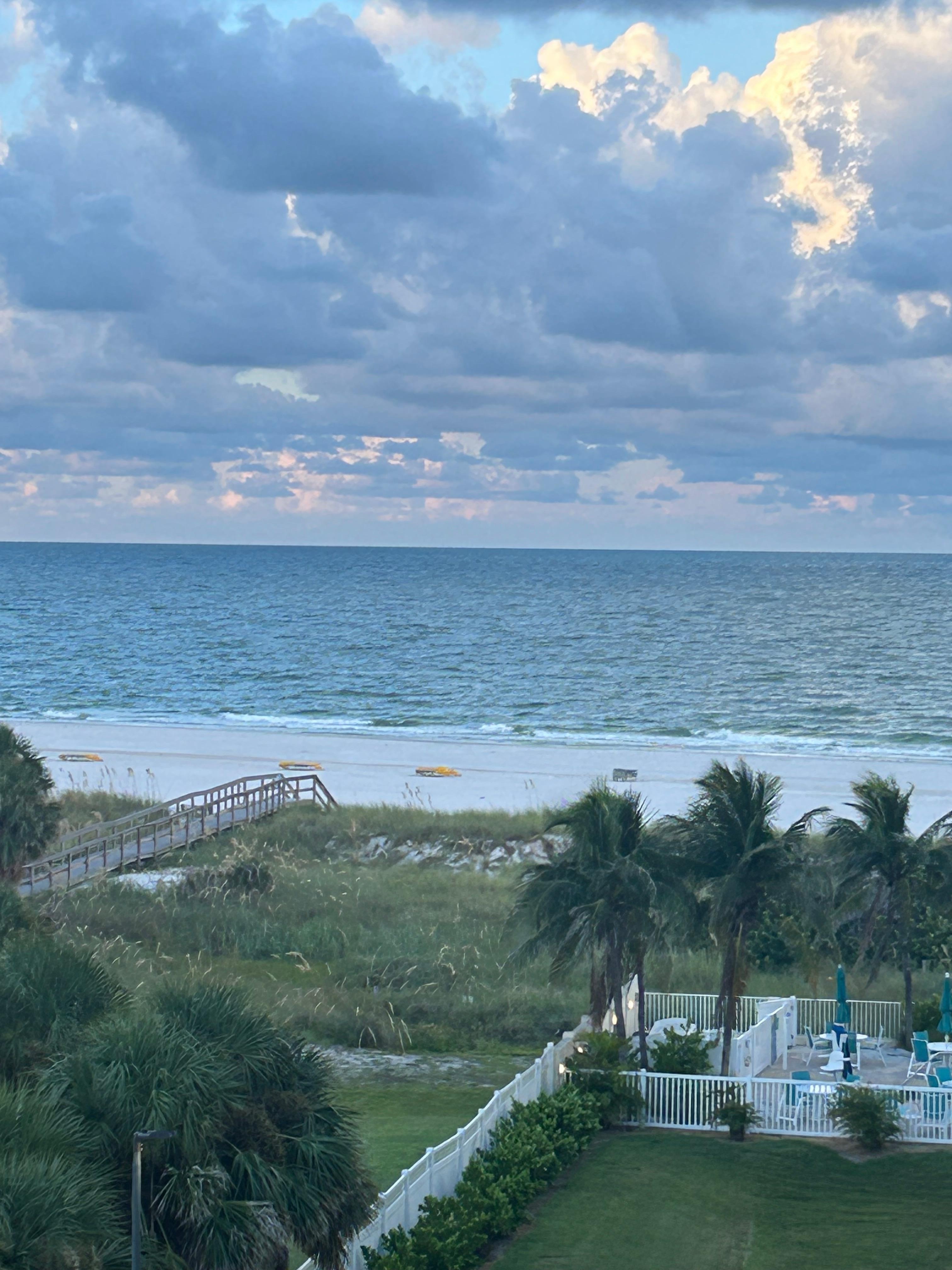 Our view from the balcony, gorgeous!