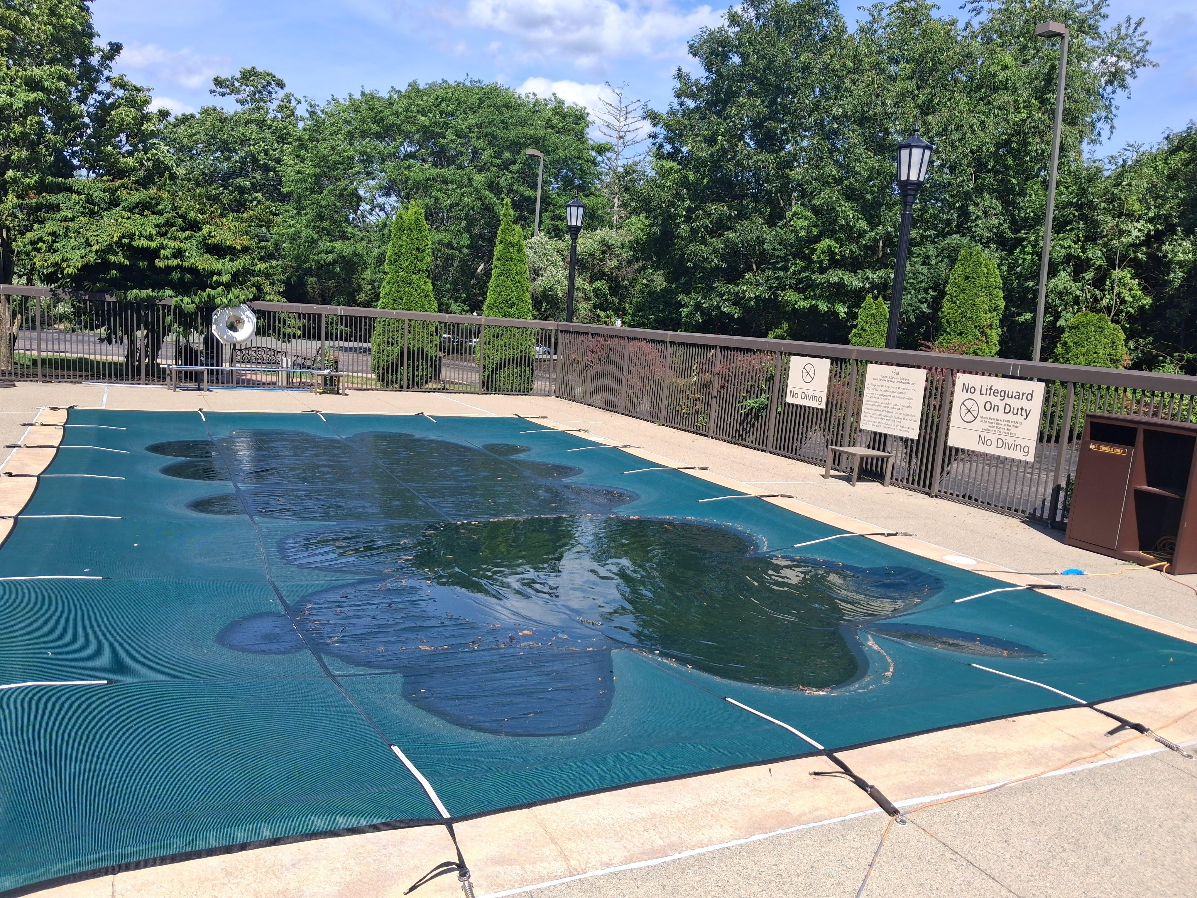 The pool was never opened for the season and they said that there are no plans of opening soon