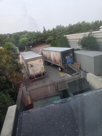 Right outside my "suite".