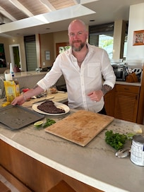 Plenty of tools available to create a celebratory meal.