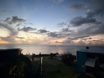 Sunset view top floor balcony