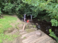 Off exploring the river