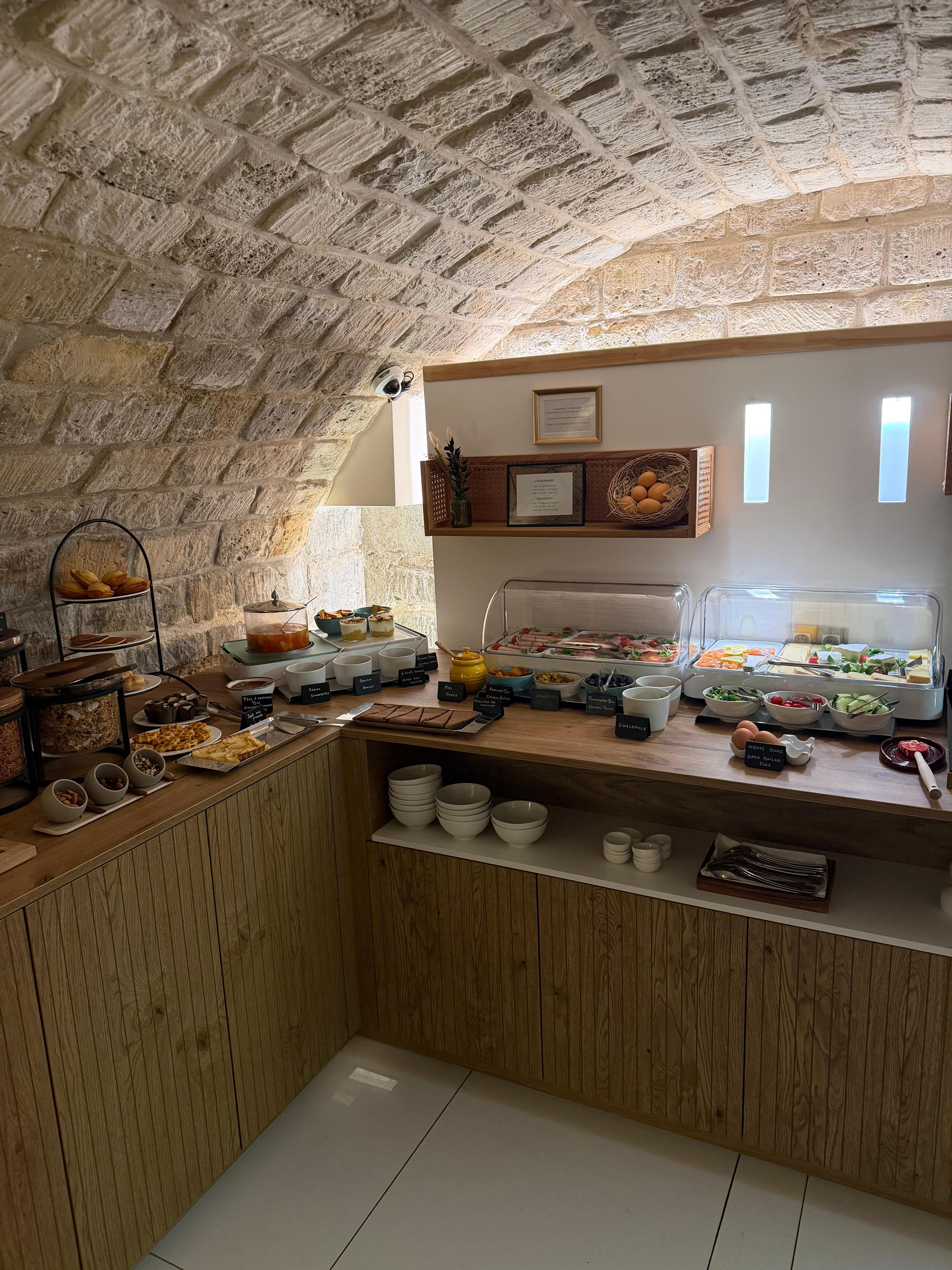 Buffet petit déjeuner 