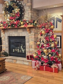 Area outside the breakfast area.