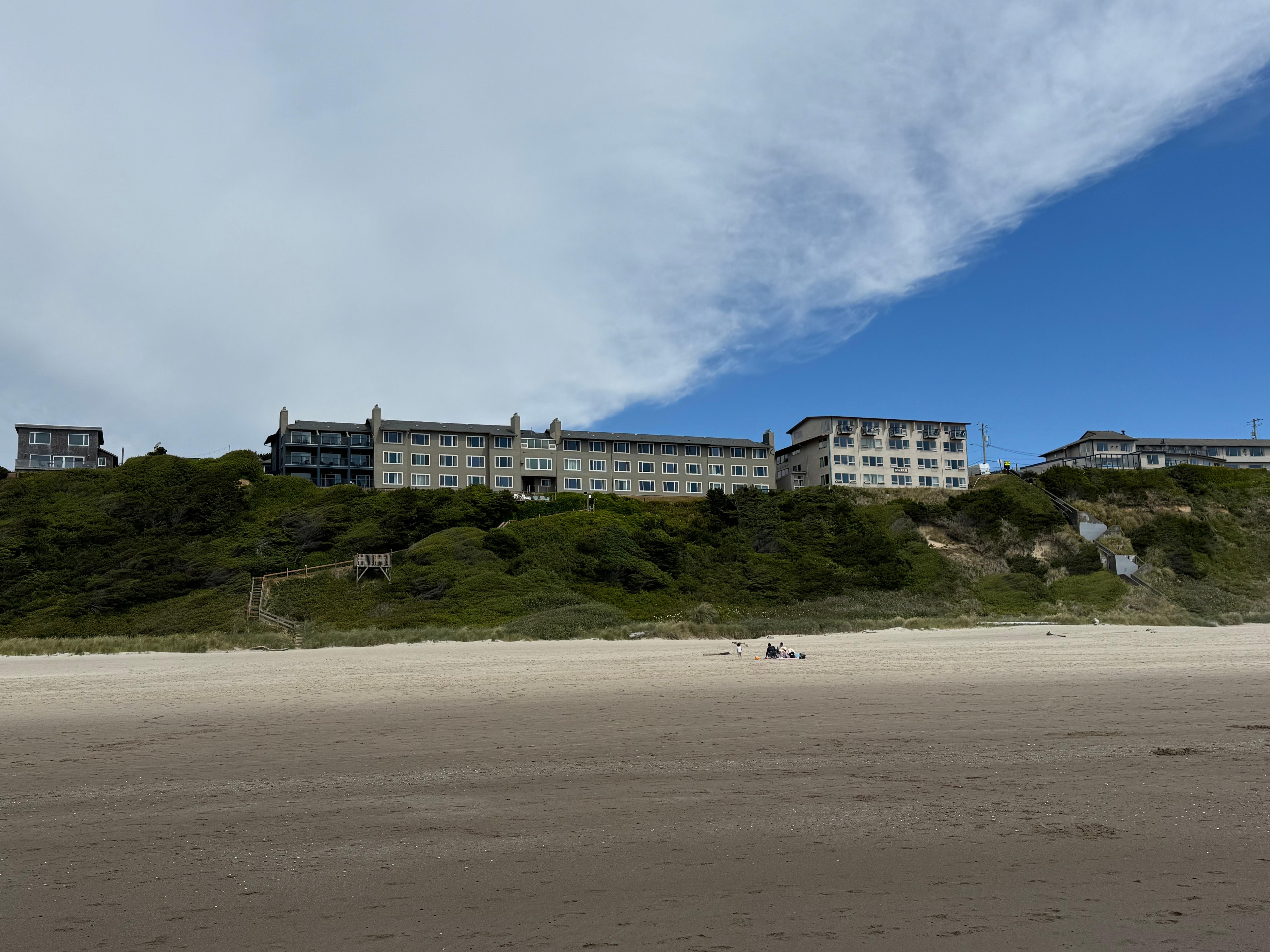Hotel pic from beach.