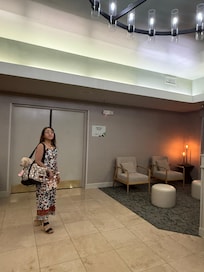 Exploring the lobby
