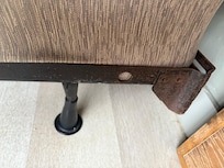 Rusting bed frame