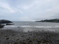 A closer view of Pebble Beach